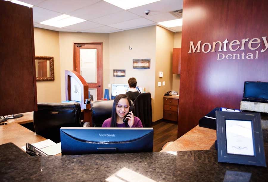 Answering Phone | Monterey Dental Centre | NE Calgary Dentist